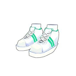 運動靴（緑）
