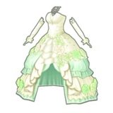 プリンセスローズドレス（緑）