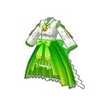 神楽姫の衣（緑）