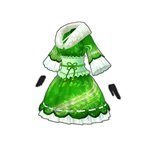 ゴシックキモノドレス（緑）