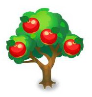 ハニーアップルの木