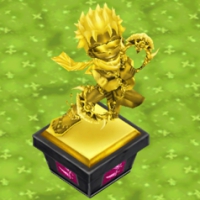 サマーソウルの黄金像